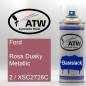 Preview: Ford, Rosa Dusky Metallic, 2 / XSC2726C: 400ml Sprühdose, von ATW Autoteile West.